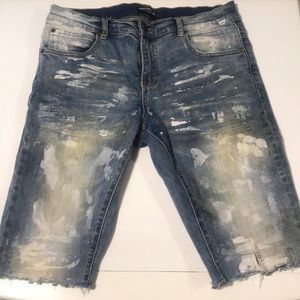Pink Dolphin Denim Shorts